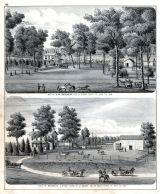 A. Glick, Residence, Stock Farm, C. W. Barbour, Sugar Creek, Vigo County 1874